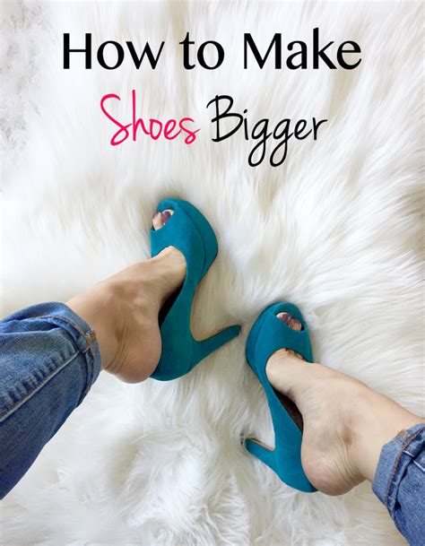 how to make fake leather shoes bigger|best way to stretch shoes.